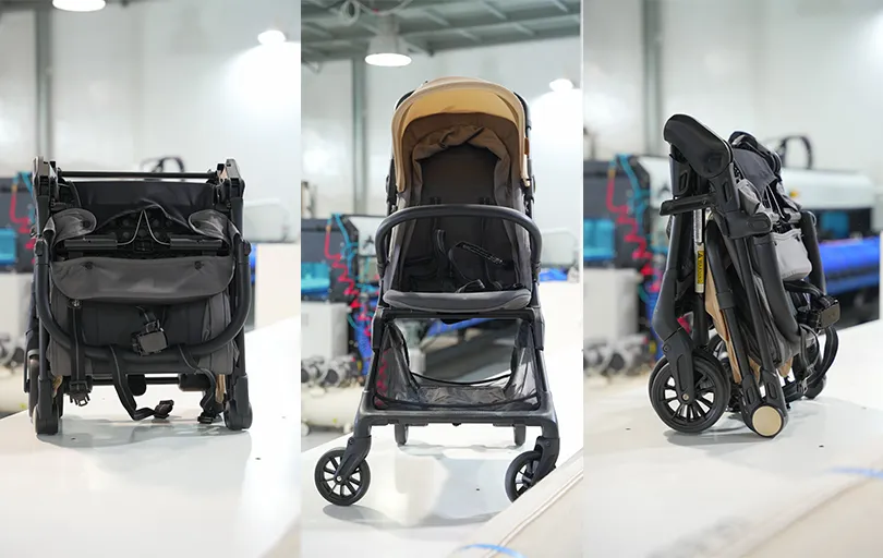 Baby stroller cleaned and sanitised